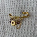 Broche Astra - Jaune