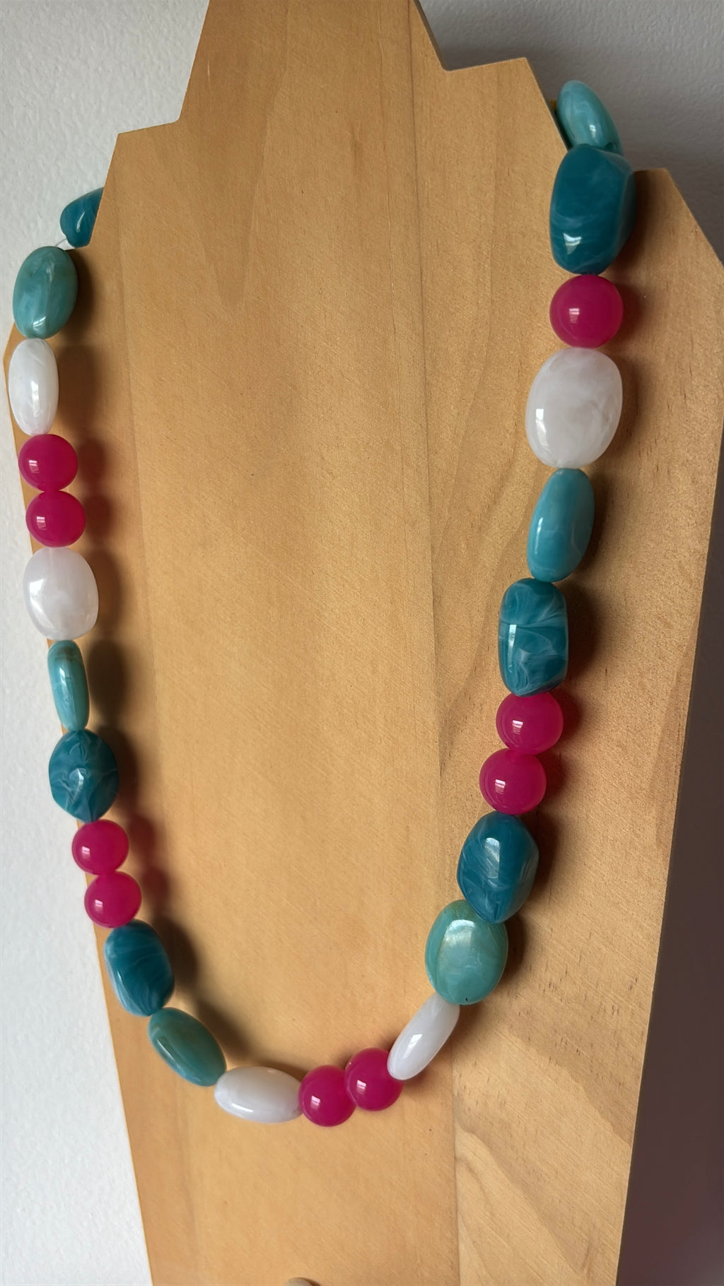 Collier Blue & Pink