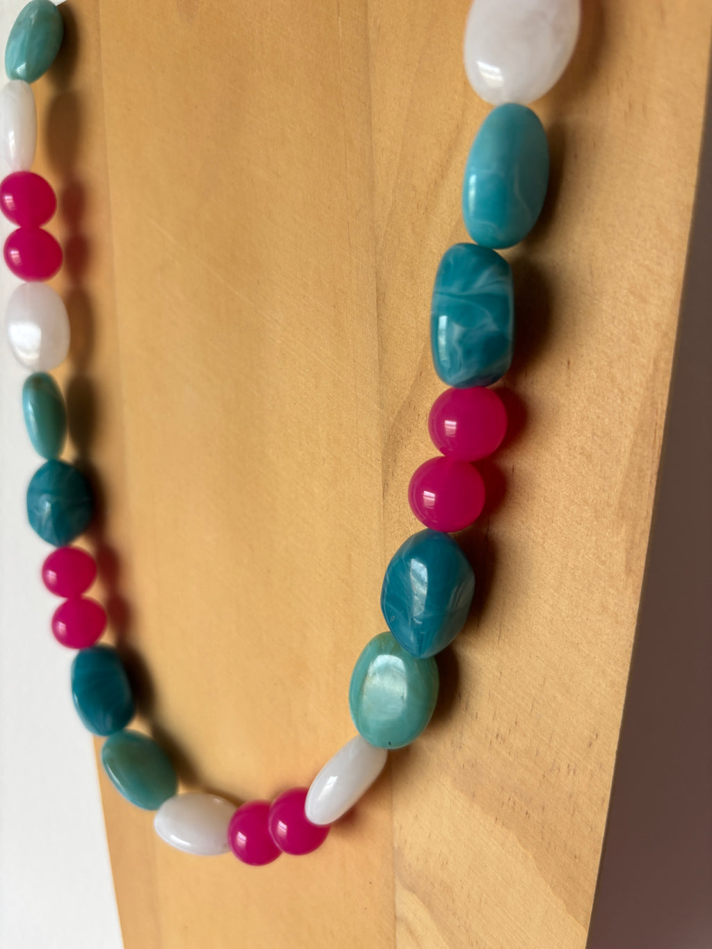 Collier Blue & Pink