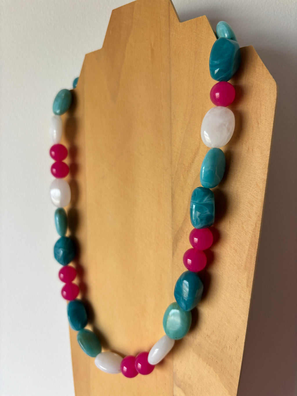 Collier Blue & Pink