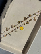 Bracelet cordon 5 charms
