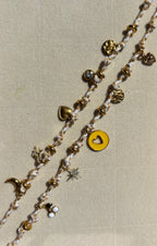 Bracelet cordon 5 charms