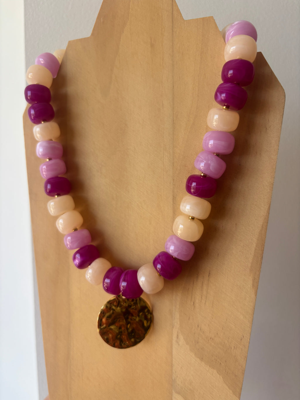Collier Dolce Rose Crème