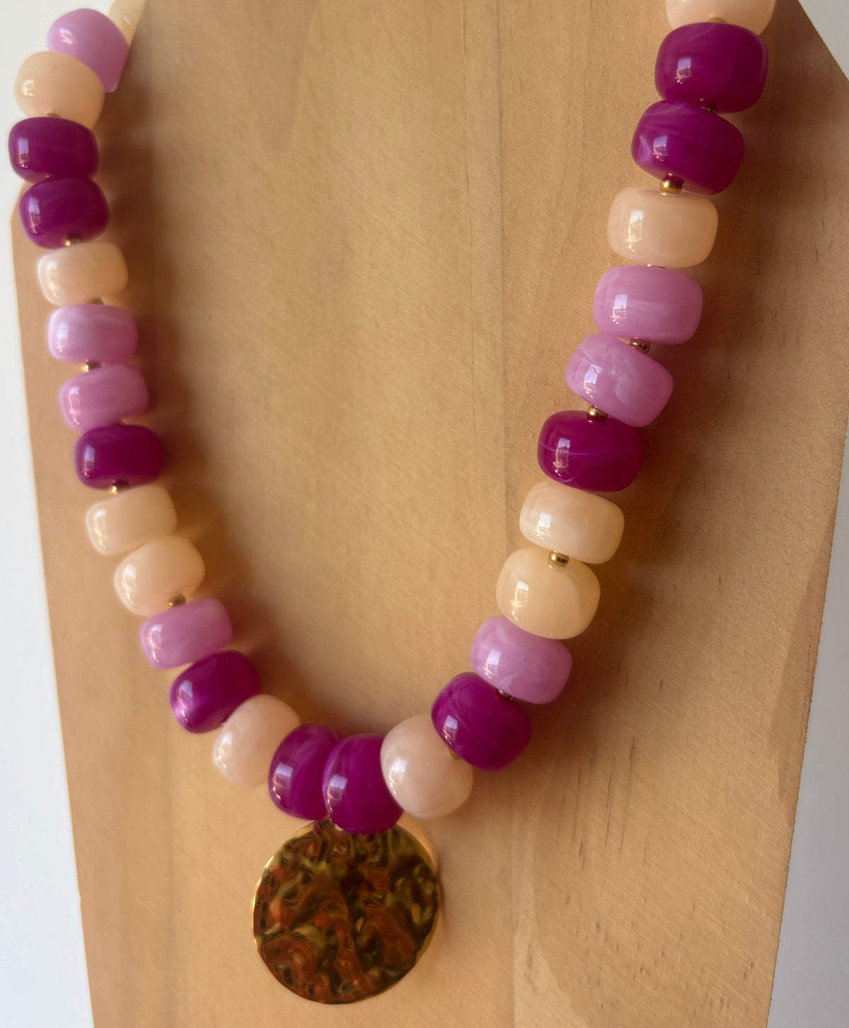 Collier Dolce Rose Crème