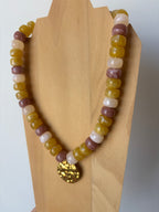 Collier Dolce Vert et Crème