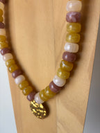 Collier Dolce Vert et Crème