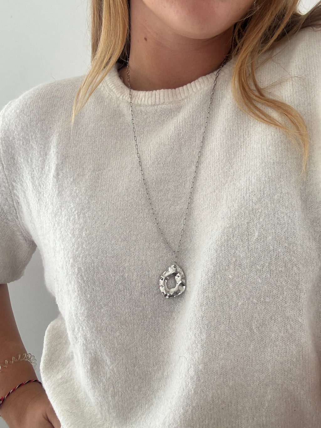 Sautoir ORA - argenté