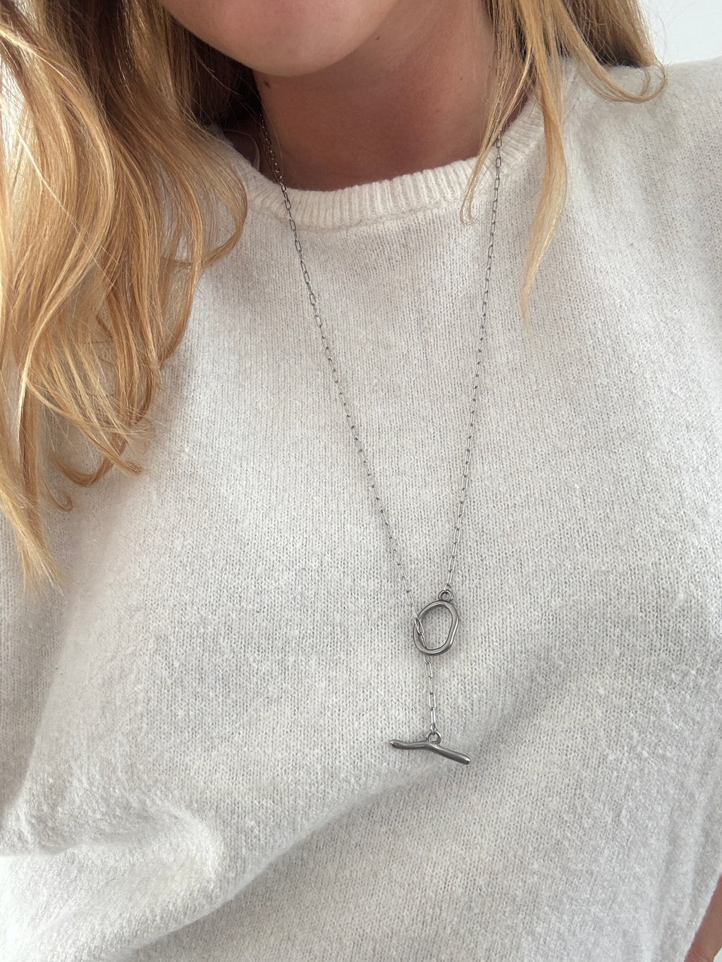 Sautoir ENA - argenté