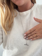 Sautoir ENA - argenté