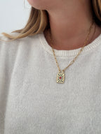 Sautoir MEXICO  - doré