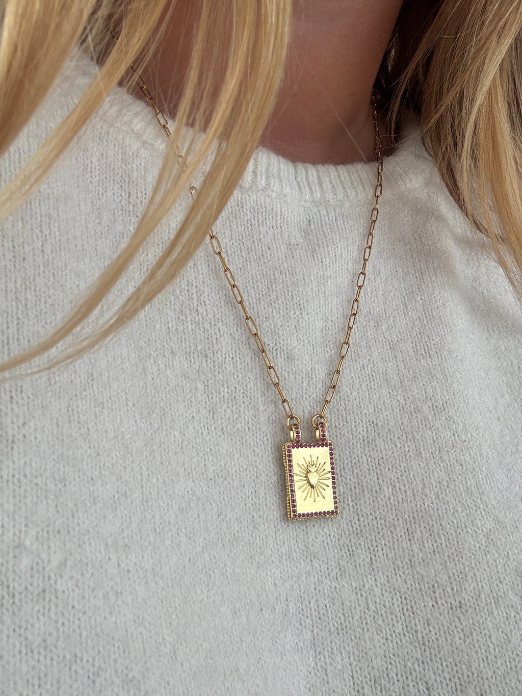 Sautoir MEXICO  - doré