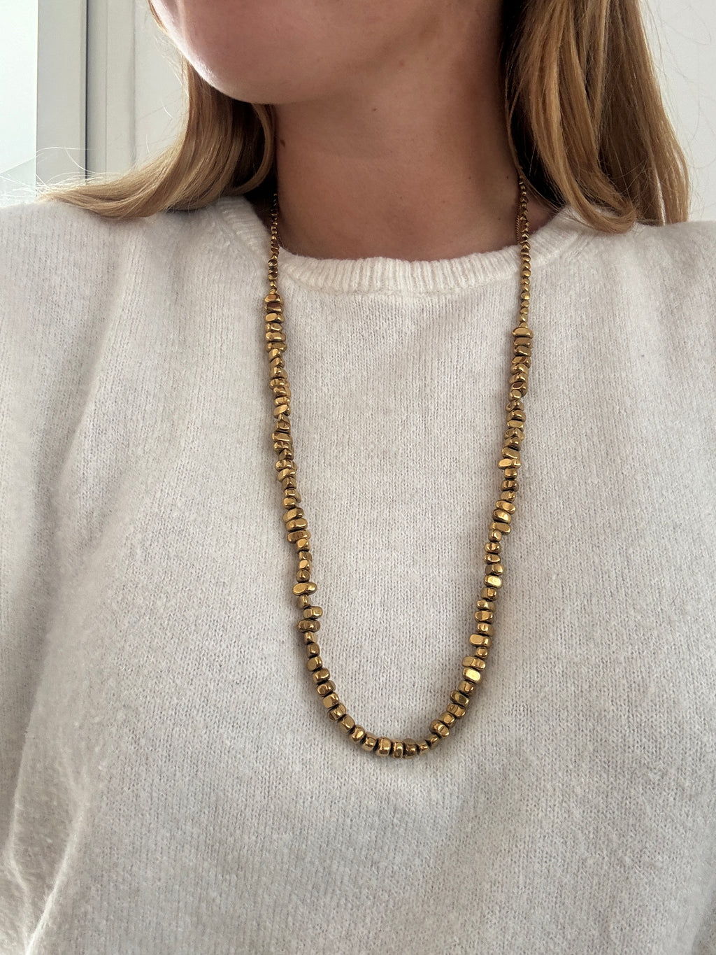 Collier doré - OSCAR