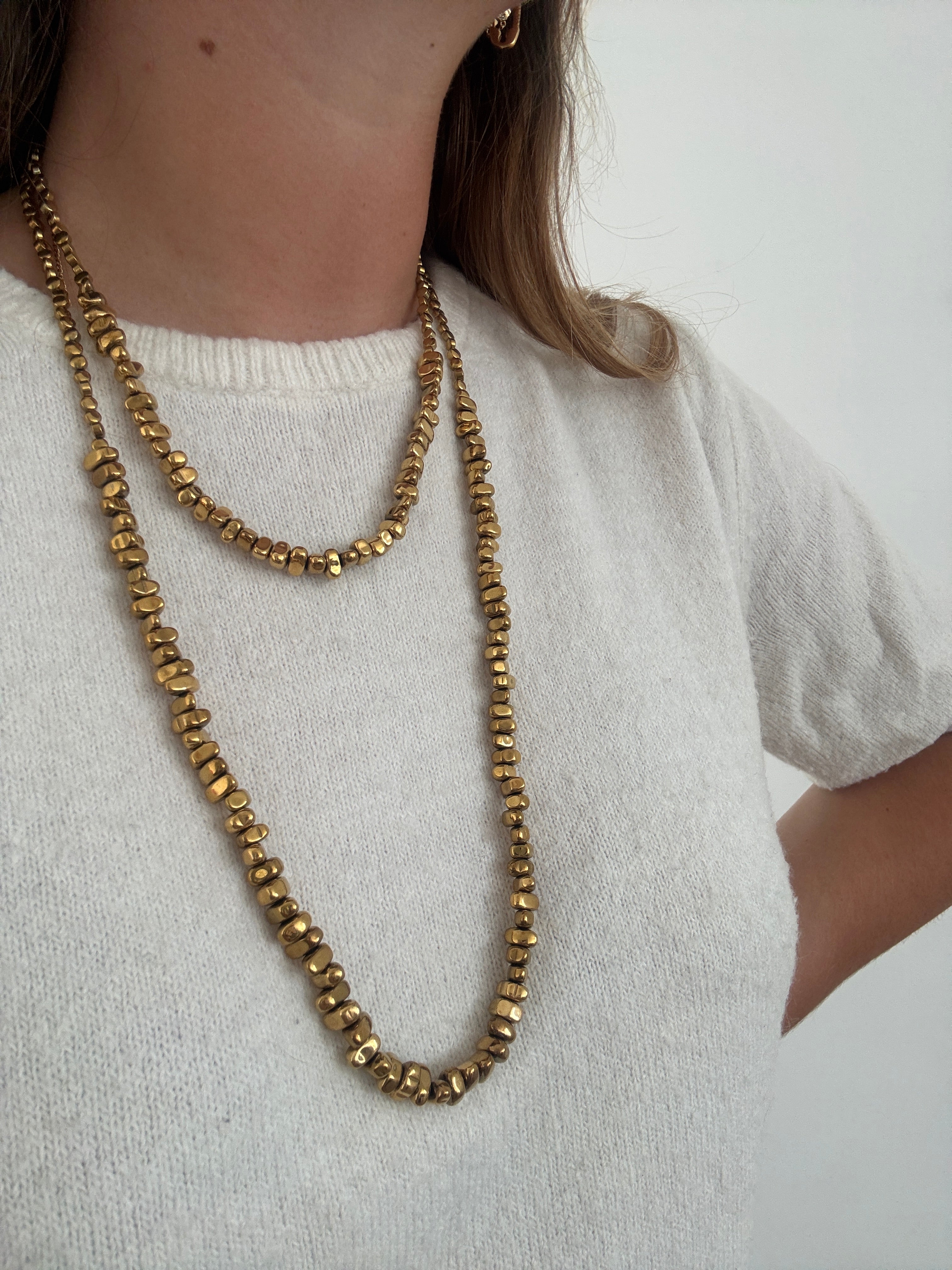 Collier doré - OSCAR