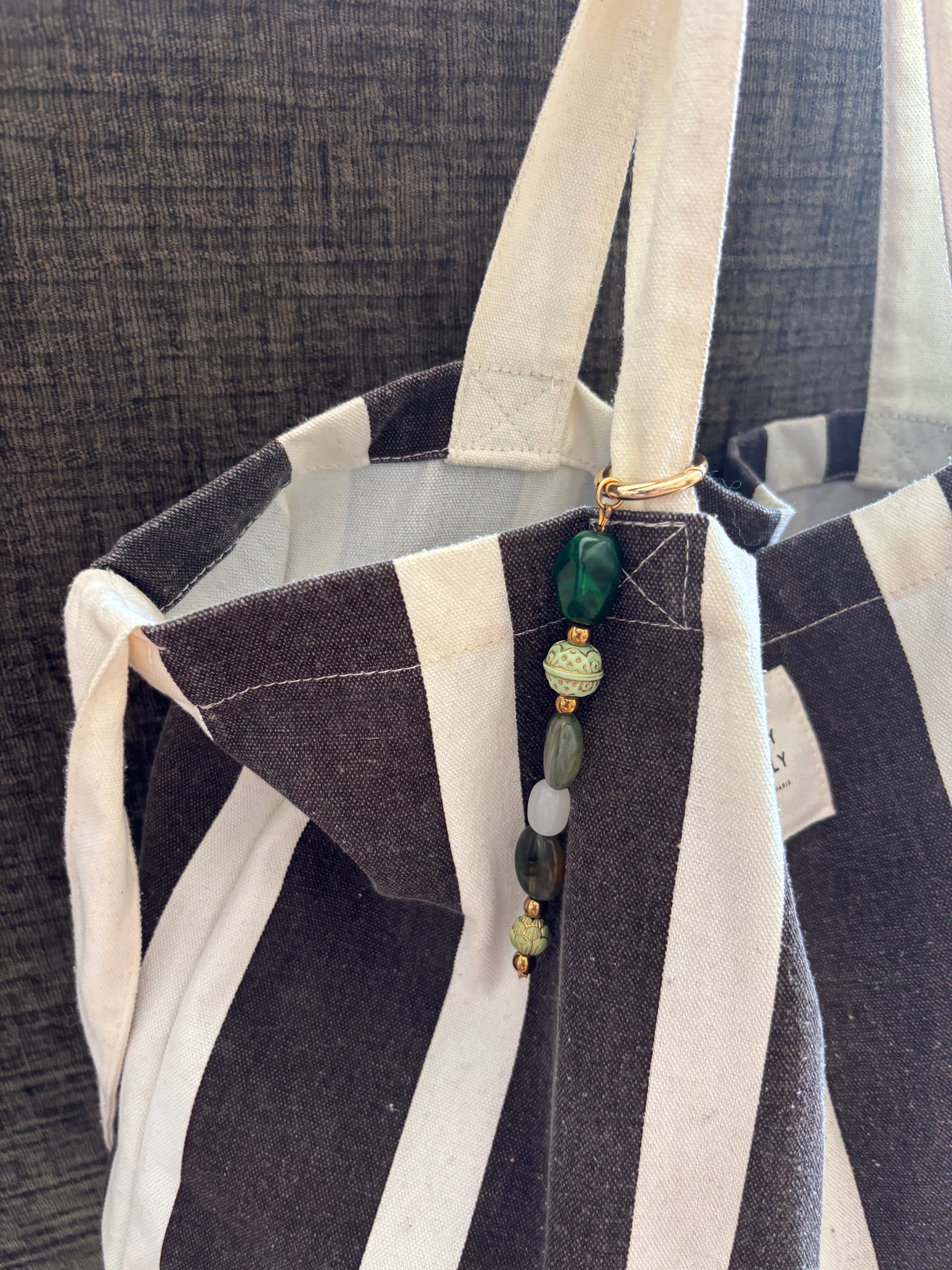 Grigri de sac - Doré & Vert