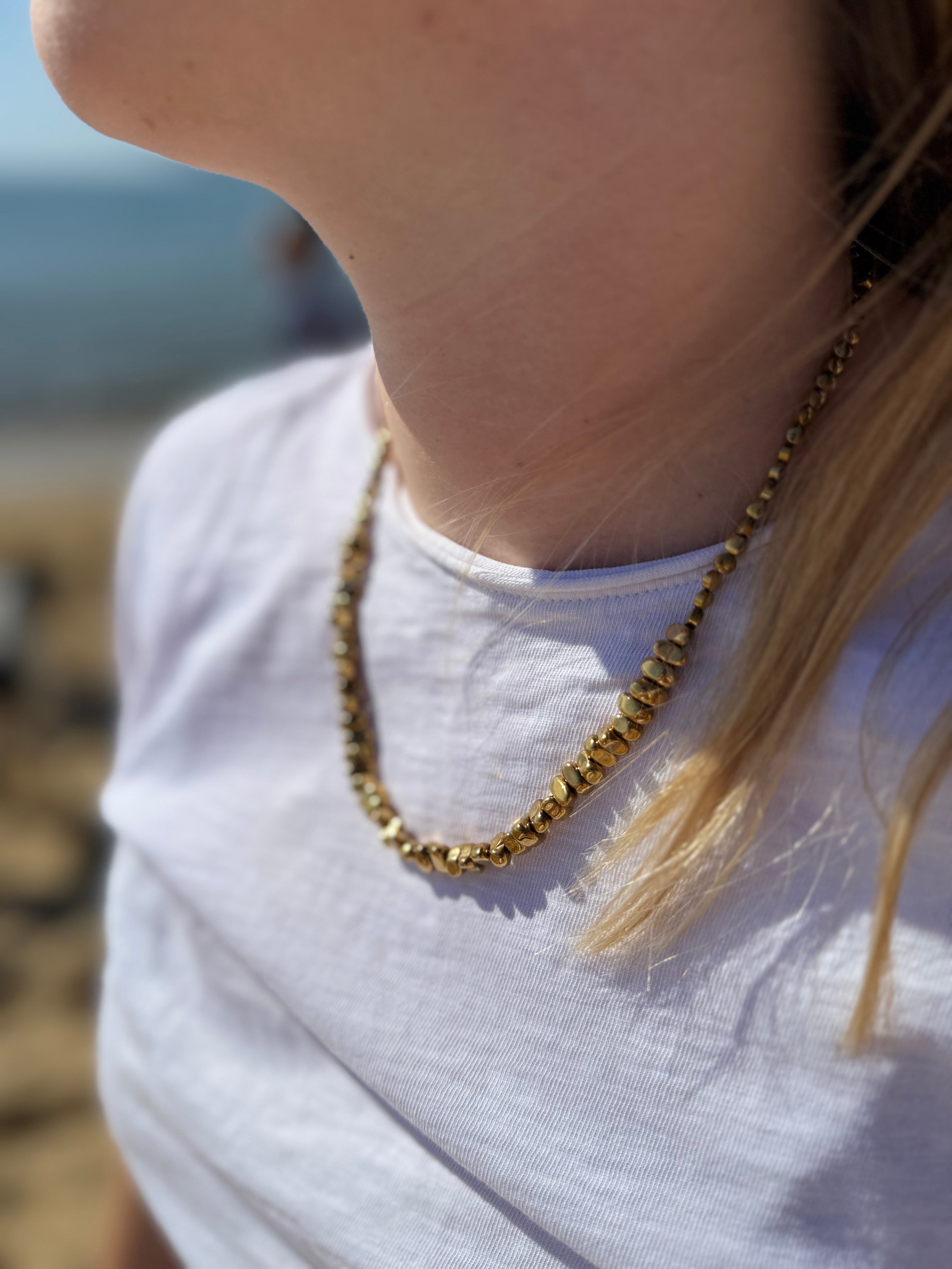 Collier doré - OSCAR